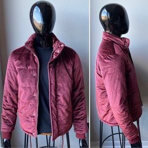 Forever 21 Jacket Velvet Mens Size Sm